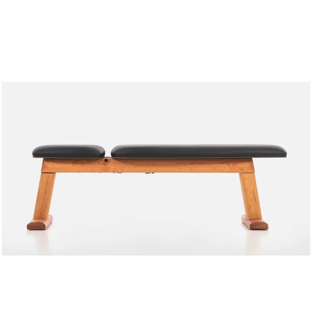 WeightBench Merisier Cuir Noir - Image 4