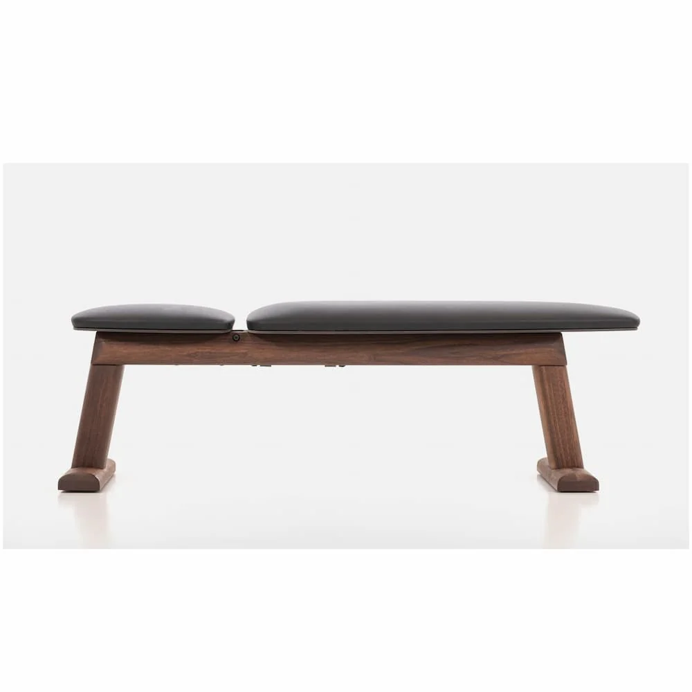 WeightBench Noyer Cuir Noir - Image 4